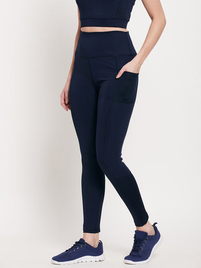 Black Slim Fit Rapid-Dry Antimicrobial Legging