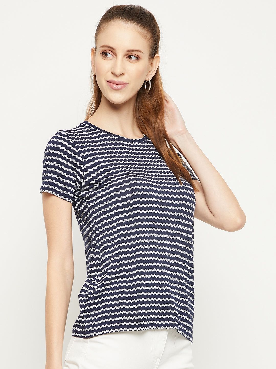 Black Stripe Wave Shirt