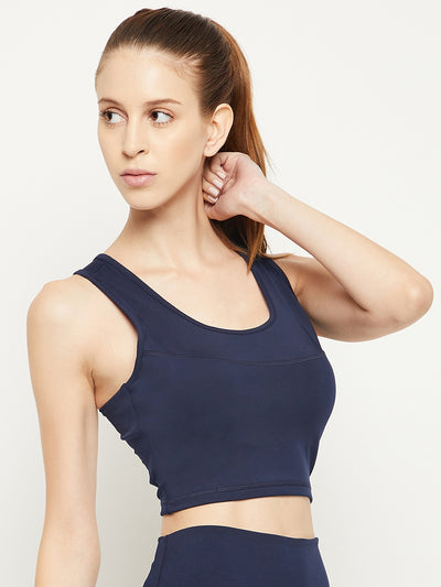 Runner's Sports Bra in Navy