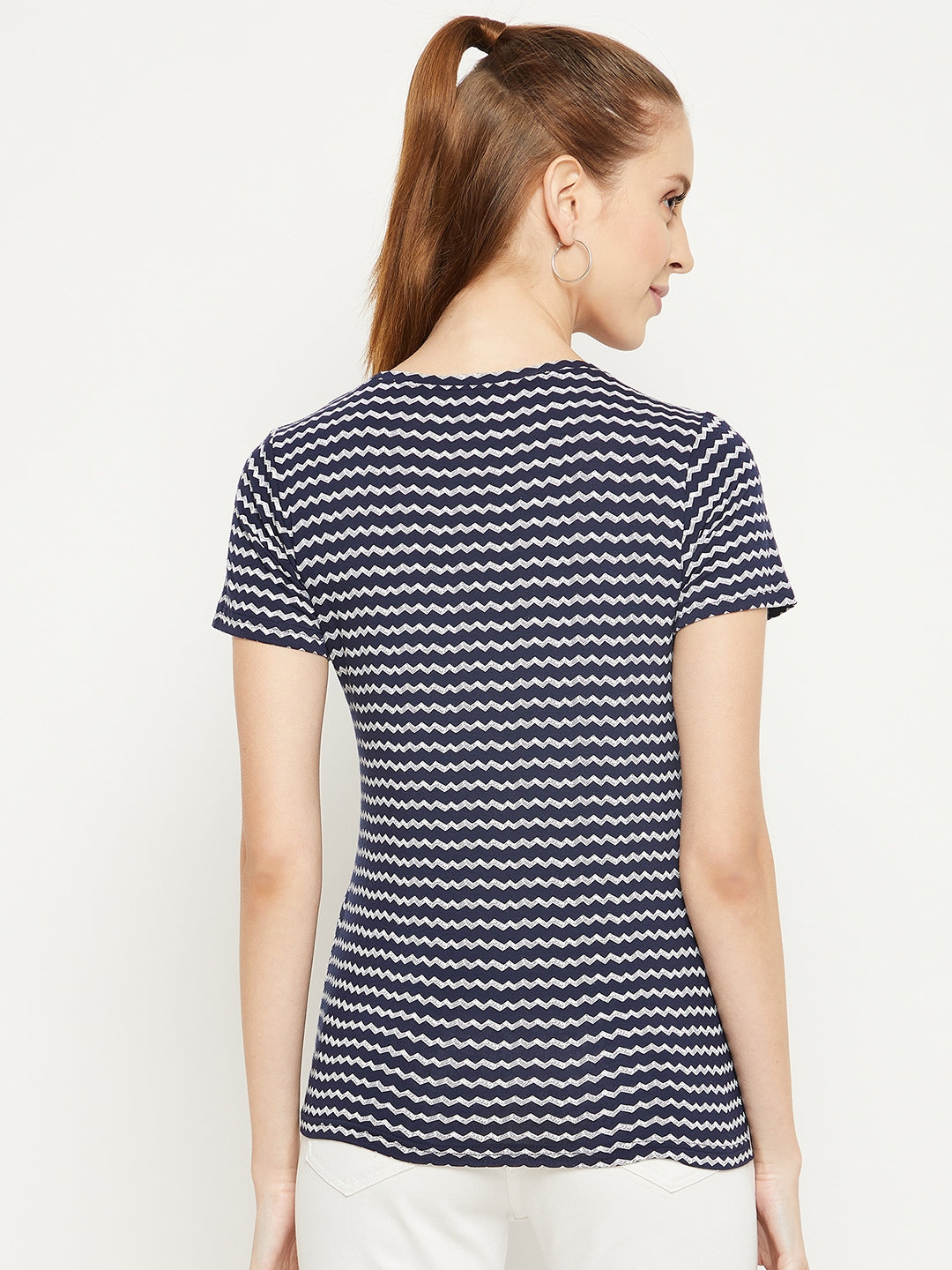 Black Stripe Wave Shirt