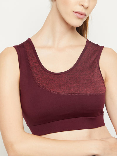 Runner's Sports Bra in Red