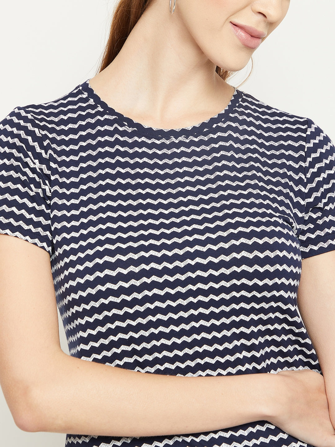 Black Stripe Wave Shirt