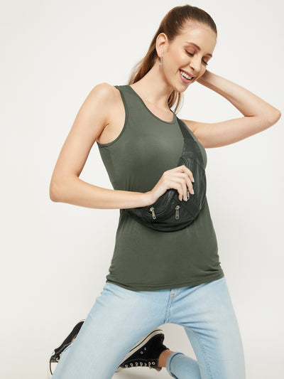 Olive Tank top